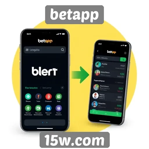 Evolução das funcionalidades do betapp