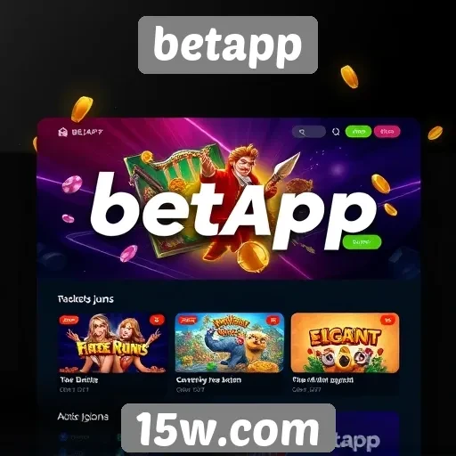 Análise da interface do site de jogos betapp