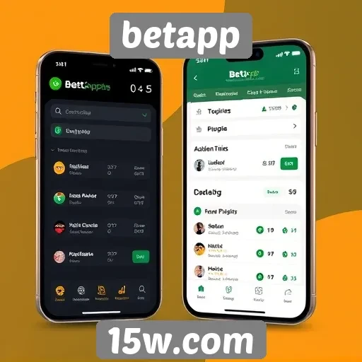 Análise da interface do usuário do betapp